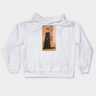 Portrait of Mrs Signe Thiel by Carl Larsson Kids Hoodie